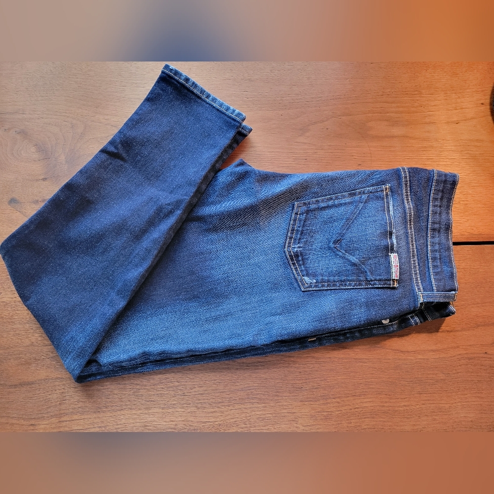 HUDSON Women's Blue Denim Jeans SIZE 31